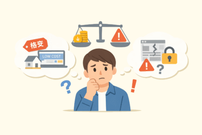 格安ホームページ制作は本当に危険？