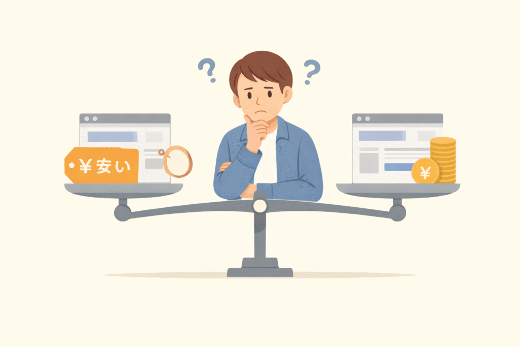 なぜホームページ制作は「安いか高いか」だけで比較できないのか